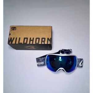 Wildhorn Cristo Snow Goggles Arctic Blue Lens Ski Snowboard Goggles